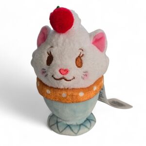 Disney Dessert Sundae Cat Plush Figure – Ice Cream Style Collectible